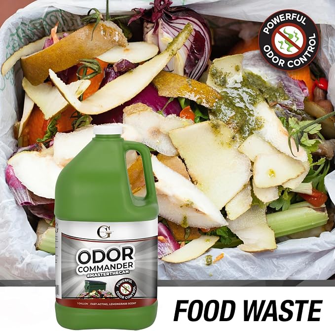 Garbage Commander Odor Commander, Odor Control Spray Bottle, 1 Gallon Refill - Image 2