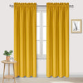 DWCN Blackout Curtains Room Darkening Thermal Insulated Bedroom Curtains Window by DWCN