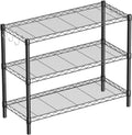 3-Shelf Adjustable Metal Shelf Wire Shelving Unit Storage Rack Display Shelf by GuanRiver