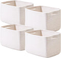 Storage Baskets for Organizing, Woven Basket for Storage, Storage Baskets Bin by ICERZCZ