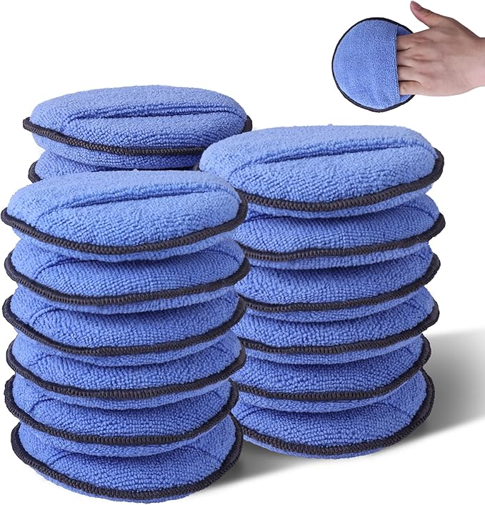 WORKPRO 18-Pack Car Wax Applicator Pads by WORKPRO