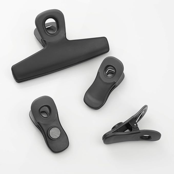 COOK WITH COLOR Bag Clips, Heavy Duty Chip Clip and Refrigerator Magnet Clips - Image 7
