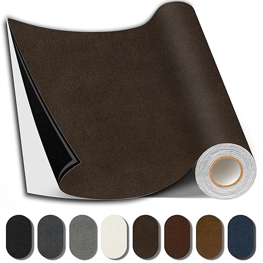Suede Repair Patch, Large Fabric Repair Tape, Self-Adhesive Patches by SHAGOOM