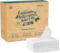 Poesie Laundry Detergent Sheets Fresh Linen Scent 160 Sheets 80 Large Loads by Poesie