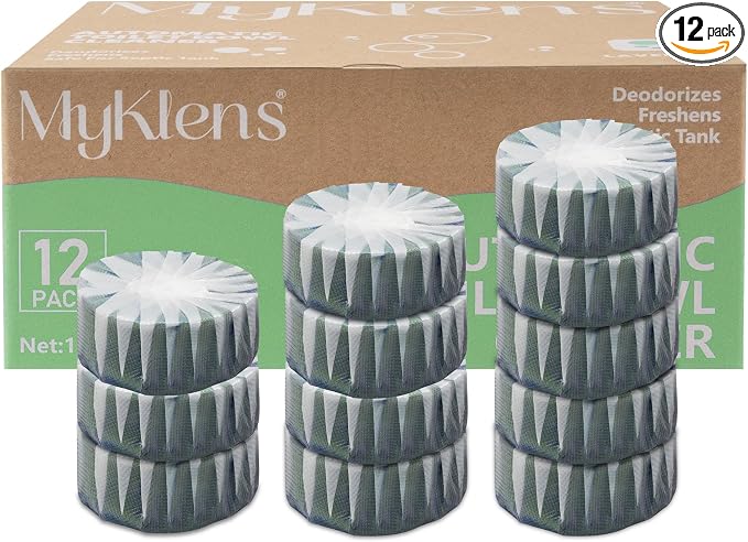Toilet Bowl Cleaner Tablets, Automatic Toilet Bowl Cleaners, Long-Lasting by MyKlensLife
