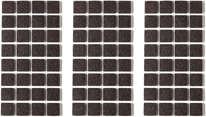 Furnigear Felt Furniture Pads for Hardwood Floors by Furnigear
