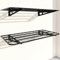 2-Pack 2x4ft Garage Wall Shelves, 2 Shelf Total 8 ft Garage Shelving Wall by ZoffyFabrizio