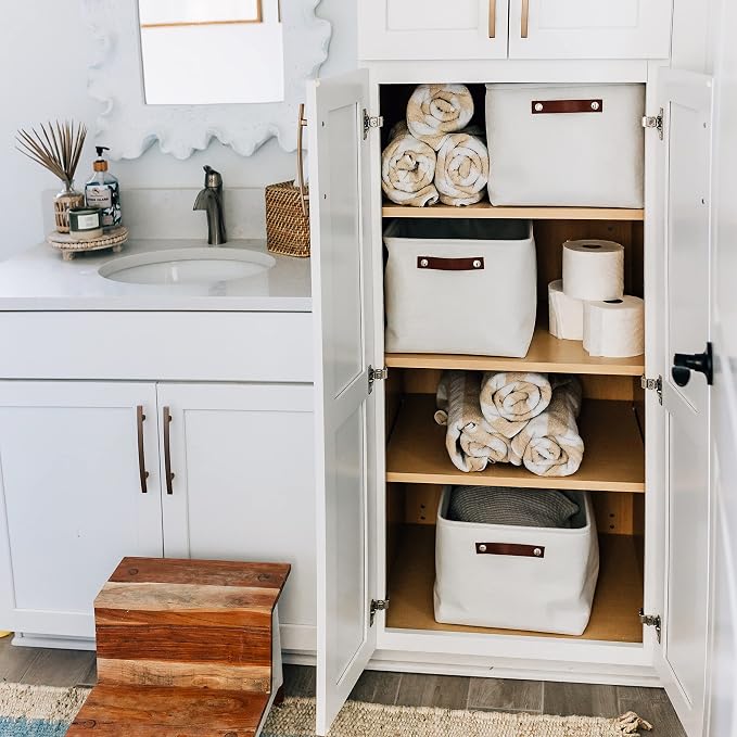 OrganiHaus Extra Large Fabric Storage Bins - Image 6