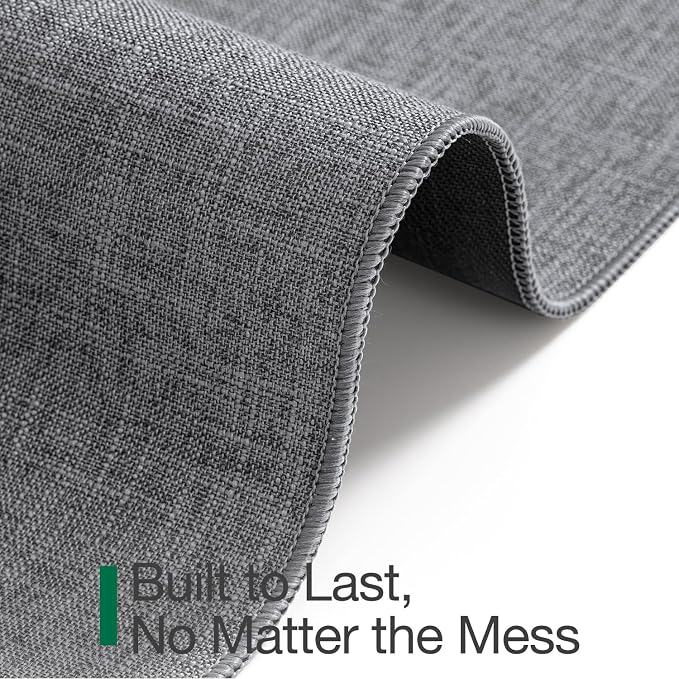 LUMI Ultra Thin Door Mat for Entryway, Low Profile Non Slip Rubber Backing - Image 5