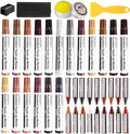 SEISSO Furniture Repair Kit, 18 Colors Touch Up Markers and Wood Filler Sticks by SEISSO