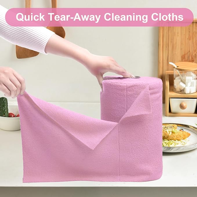 LIVOS Microfiber Cleaning Cloth Roll - Image 2