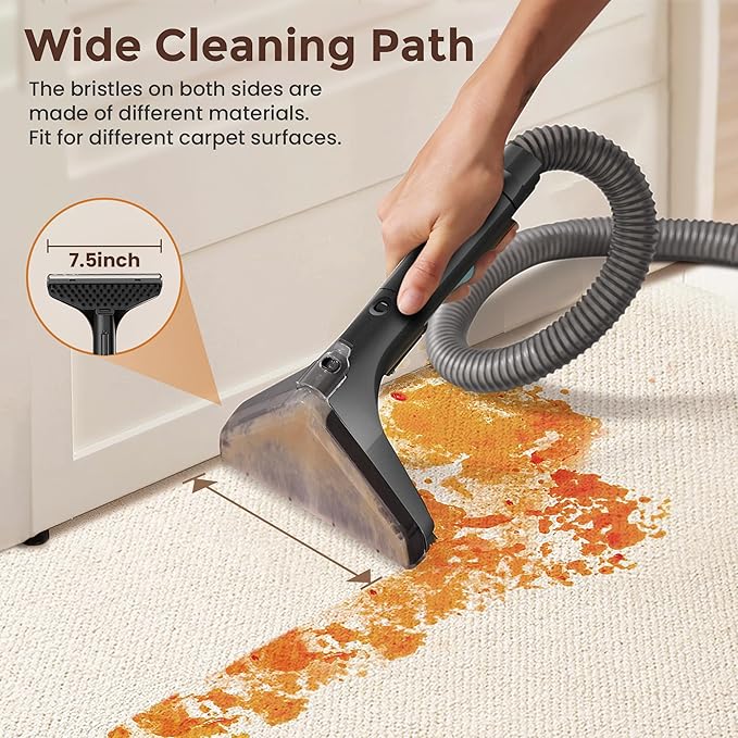 DEVOAC C8 Portable Carpet Upholstery Spot Cleaner Machine - Image 5