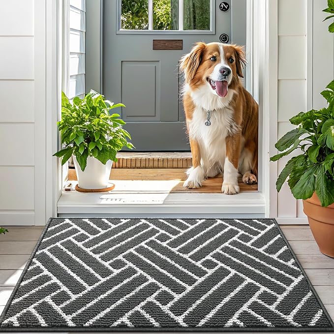 OLANLY Indoor Door Mat, 48x32 Inch, Dirt Resistant and Absorbent, Non-Slip - Image 6