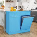 Betterhood Tilt Out Trash Cabinet 10 Gallon Wooden Free Standing Laundry Sorter by Betterhood