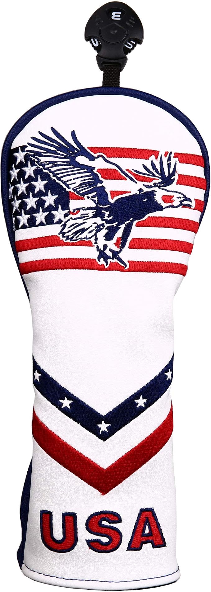 USA Flag and Eagle Golf Driver/Fairway Wood/Hybrid/Iron/Mallet Putter/Blade by Unknown