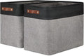 DULLEMELO Extra Large Storage Baskets, Fabric Storage Bins by DULLEMELO
