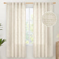 YoungsTex Linen Curtains 72 Inch Length by YoungsTex