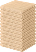 Homaxy 100% Cotton Waffle Weave Kitchen Dish Cloths, Ultra Soft Absorbent Quick by Homaxy