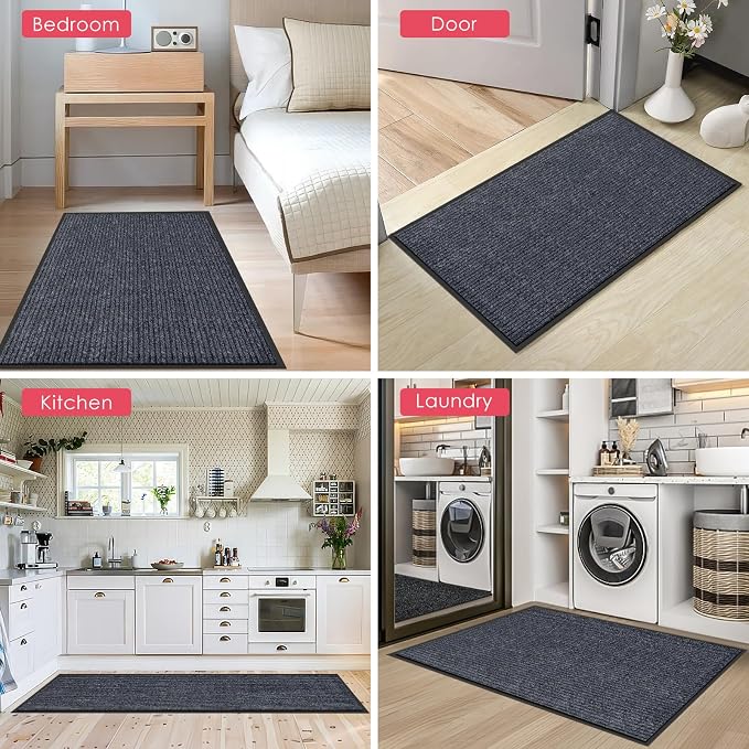 Kuyal Front Door Mat, Commercial Floor Inside Outside Entrance, Heavy Duty - Image 5