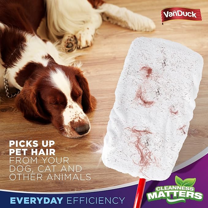 VanDuck 100% Cotton Terry Cloth Mop Pads 15x8 Inch 6-Pack - Image 3