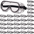 Yunsailing Protective Safety Goggles Lab Over Glasses Clear Anti Fog Eye by Yunsailing