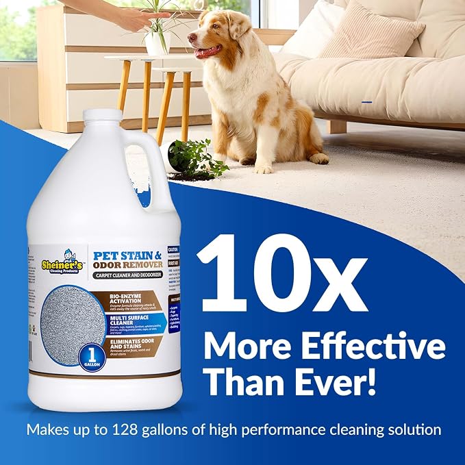 Sheiner's Pet Urine Enzyme Cleaner & Urine Odor Eliminator, Advanced Cleaning - Image 5