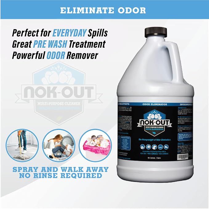 NOK OUT Odor Remover, Pet Deodorizer and Cleaning Spray, Made in the USA - Image 3