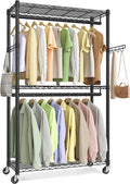 SONGMICS Heavy-Duty Rolling Clothes Rack, Garment Rack, Portable Closet by SONGMICSbySONGMICSHOME