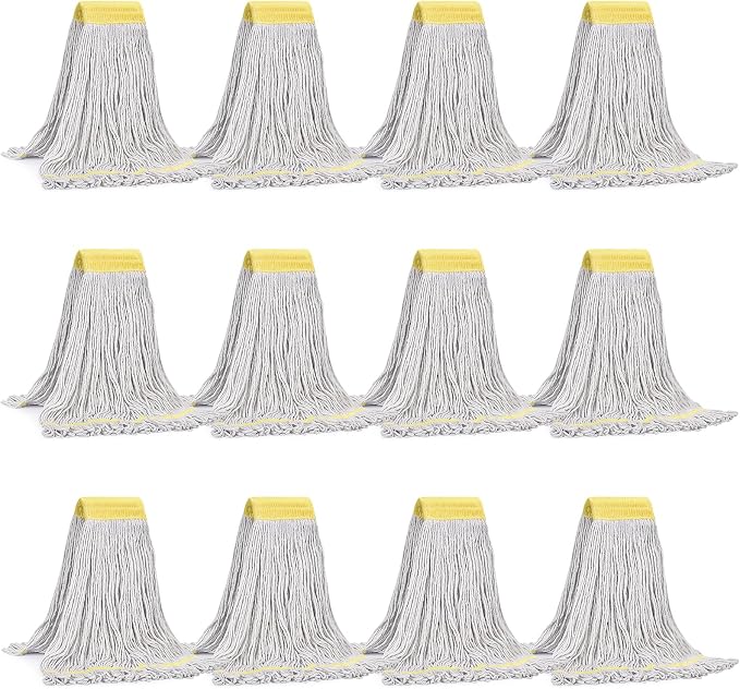 Matthew Cleaning Commercial Mop Head Replacement, 5 Inch Wide Headband by MATTHEWCLEANINGPRODUCTS