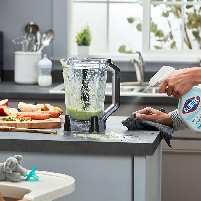 CLOROX Free & Clear Multi Surface Cleaner, Spray Bottle, Fragrance Free - Image 7