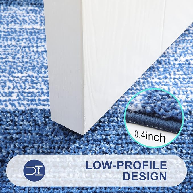 Kitinjoy Indoor Outdoor Door Mat, 59x20 Non-Slip Absorbent Dirt Trapper - Image 4