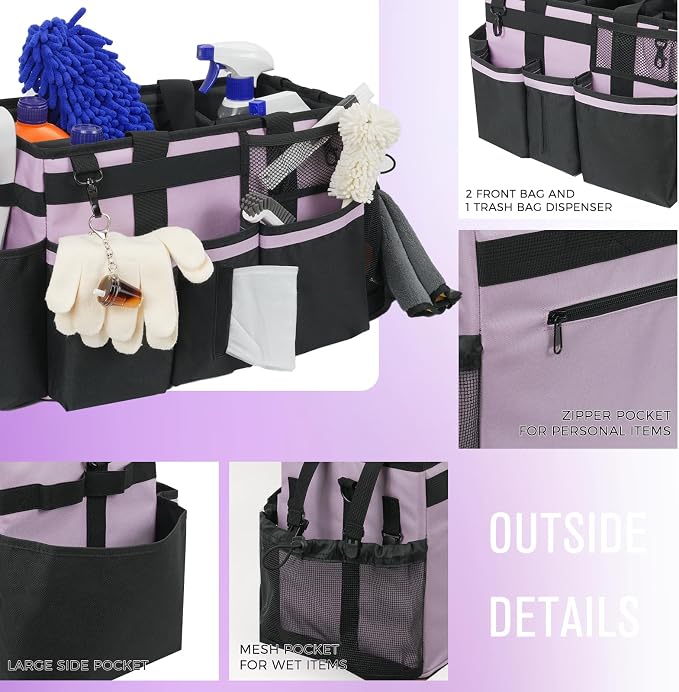 Wearable Cleaning Caddy, Cleaning Caddy Supplies Organizer - Image 3