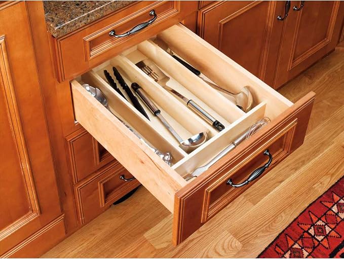 Rev-A-Shelf Trim-to-Fit Silverware Drawer Organizer - Image 6