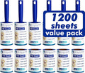 1200 Sheets Lint Roller with 6 Upgraded Handles, Mage Value Set Sticky Lint by NewEnglandStories