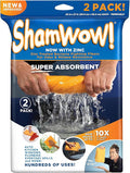 ShamWow Original Super Absorbent Multi-Purpose Cleaning Shammy Chamois Towel by Shamwow