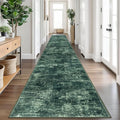 IOHOUZE Abstract Runner Rug 3x18 Ft Washable Runners by iOhouze
