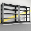 5-Tier Garage Shelving Heavy Duty, 3000 LBS Capacity Metal Storage Rack 76" H x by Nexvrtau