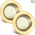 Retisee 2 Pcs Sink Strainer Stainless Steel Kitchen Sink Drain Strainer Basket by Retisee