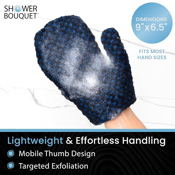 Japanese Exfoliating Mitt 2-Pack - Image 6