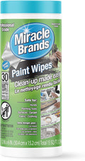 MiracleWipes for Paint Prep & Cleanup, Remove Tough Grime Build-Up, Wet Paint by MiracleWipes