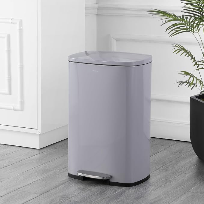 happimess HPM1006I Connor Rectangular 13-Gallon Trash Can - Image 2
