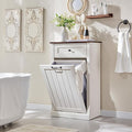 Tilt Out Laundry Hamper Cabinet, 10 Gallon Farmhouse Trash Can Cabinet by IFBUYFarmhouseFurniture