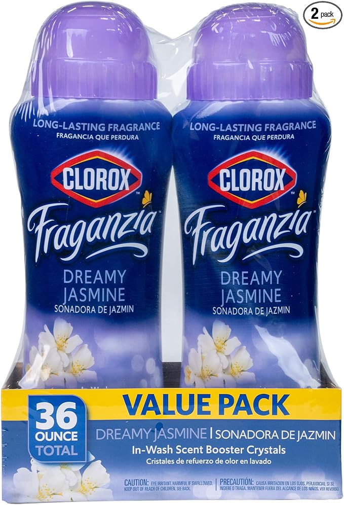 Clorox Fraganzia Laundry Scent Booster Crystals in Dreamy Jasmine Scent by Clorox