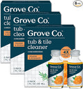 Grove Co. Tub and Tile Cleaner, Refill Concentrate Plant-Based Household by GroveCo