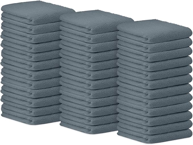 Avalon Towels Terry Bar Mop Towels Size 14"x17" – Absorbent and Durable by AvalonTowels