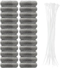 24 PCS Lint Traps, Stainless Steel Lint Catcher by Unknown