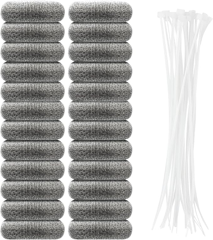 24 PCS Lint Traps, Stainless Steel Lint Catcher by Unknown