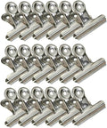 18 Pack Stainless Steel Chip Bag Clips Heavy Duty Food Bags Clamp Clips by Jxystore