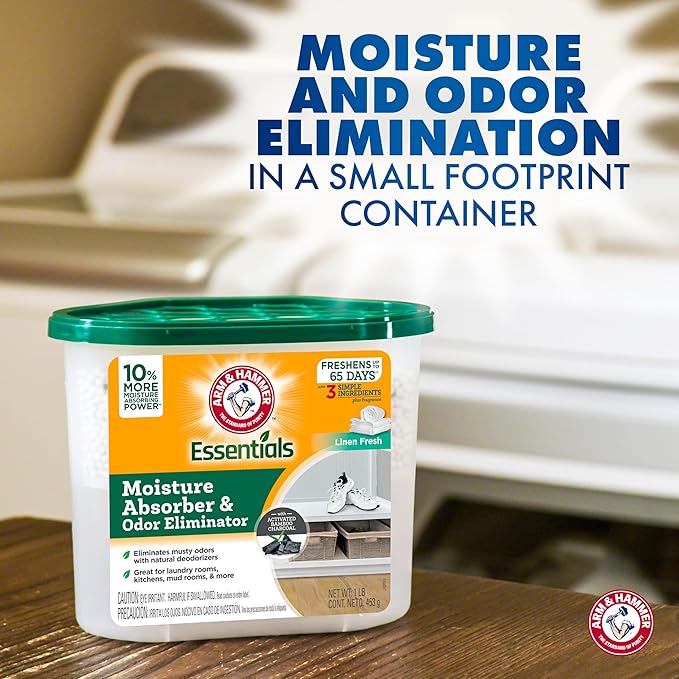 Arm & Hammer Essentials Disposable Moisture Absorber and Odor Eliminator Tub - Image 6