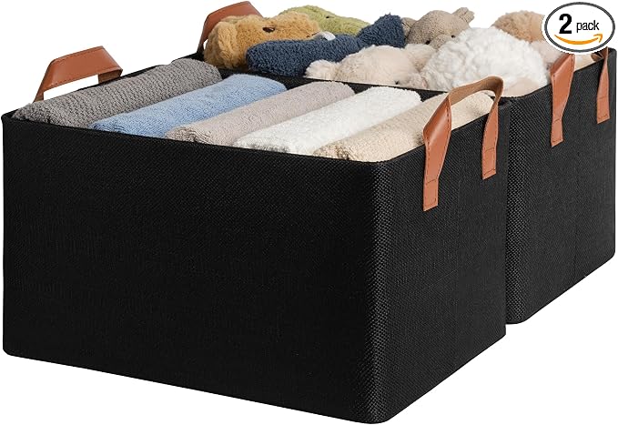 GRANNY SAYS Storage Baskets for Shelves, Closet Organizer Bins, Clothes Storage by GRANNYSAYS